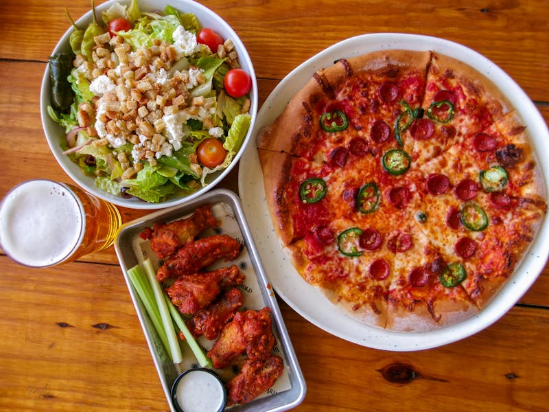 Garden Veggie Pizza with colorful fresh vegetables